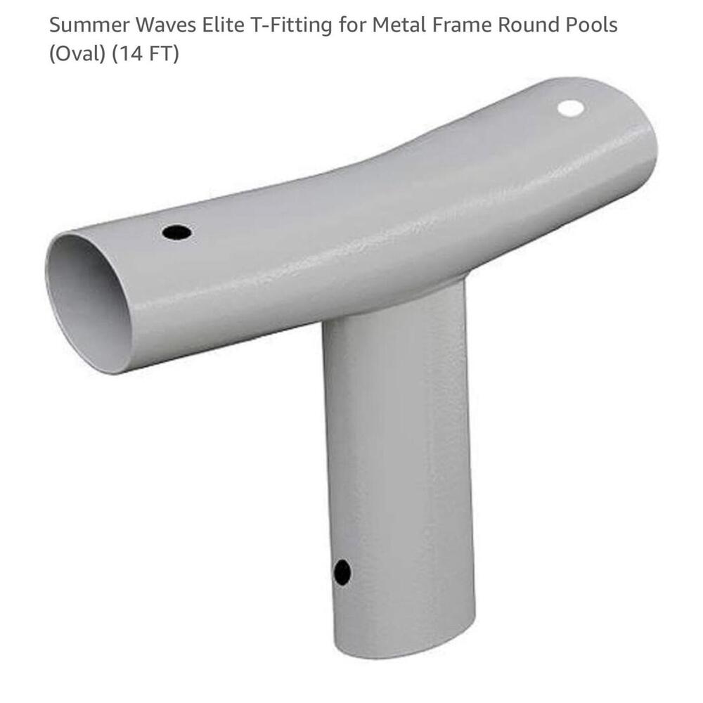 Summer Waves 14'x 42" Round Elite Frame Pool Replacement - Bracket - T-Fitting